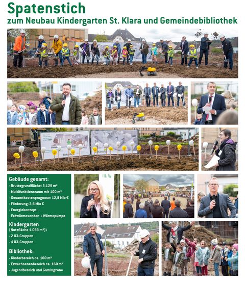 Collage Spatenstich